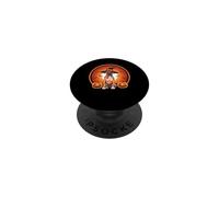 Cappello da strega a forma di boxer, divertente, per gli amanti dei cani, per Halloween PopSockets PopGrip Adesivo