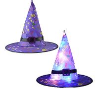 Cappello da strega a LED per bambini per giocare nella notte I bambini preferiti di Halloween regali bel regalo Halloween Glow Hat
