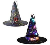 Cappello da strega a LED per bambini per giocare nella notte I bambini preferiti di Halloween regali bel regalo Halloween Glow Hat