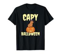 Cappello da Strega Capibara Zucca Capy Halloween Maglietta