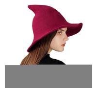 Cappello da strega, cappello da strega a punta, da donna, accessorio per cosplay, copricapo per feste, per uomini, donne, adulti, vacanze, festival, fotografia, spettacoli teatrali