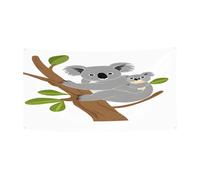 Cappello da strega con koala che abbraccia l'albero - Cappello da strega ripiegabile per festival, feste e feste con tessuto lavabile in lavatrice