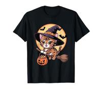 Cappello da Strega del Bengala, Costume da Zucca per Halloween, da Uomo e da Donna Maglietta