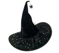 Cappello da strega di Halloween 36 cm alto a punta cappello strega strega vestire per le donne Halloween mascherata Cosplay accessori a punta top