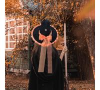 Cappello da strega di Halloween, berretto a punta per travestimenti da mago,