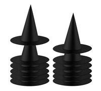 Cappello da strega di Halloween, Cappelli da strega, da donna, 12 pezzi, cappello da strega a punta, per donne, forniture per costumi da festa per donne, cappello da strega per maschera, giochi