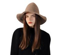 Cappello da strega di Halloween - Cappello da strega lavorato a maglia a tesa larga per Halloween | per costume acconciatura per eventi casa infestata da donna a caccia di caramelle