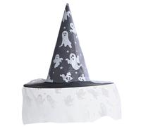 Cappello da strega di Halloween per bambini adulti festa cosplay costume puntelli strega per festa Halloween