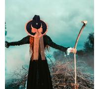 Cappello da strega di Halloween per donna, copricapo versatile per festival,
