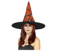 Cappello Da Strega Di Zucca Per Donne Accessorio Per Costumi Di Halloween