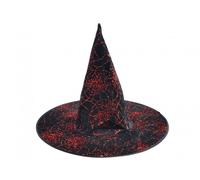Cappello da strega per adulti nero-viola