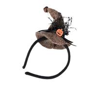 Cappello da strega per festa di Halloween, cappello e teschio, alla moda, decorazione magica per feste