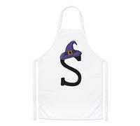 Cappello Da Strega S, Grembiule Da Cucina Da Mago, Halloween, Alfabeto, Cucina