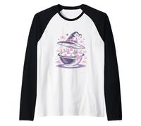 Cappello da strega Spider Party Halloween Maglia con Maniche Raglan