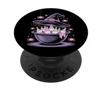 Cappello da strega Spider Party Halloween PopSockets PopGrip Adesivo