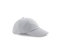 Cappello da trapano a 6 pannelli in cotone a profilo basso Beechfield Gris TU