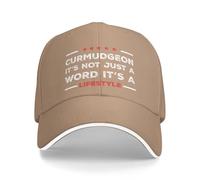Cappello da Uomo alla Moda, brontolone, è Solo Una Parola, è Uno Stile di Vita