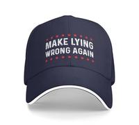 Cappello da Uomo Rendi la menzogna sbagliata di n