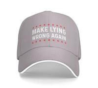 Cappello da Uomo Rendi la menzogna sbagliata di n