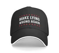 Cappello da Uomo Rendi la menzogna sbagliata di n