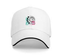 Cappello da yoga per donne e uomini Blink 182 Autotitolato Album Baseball Cap Trucker Caps, zjmly-Color1, Taglia unica