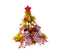 Cappello decorativo per albero di Natale, puntale per albero di Natale