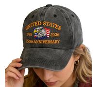 Cappello Del 250 ° Anniversario degli Stati Uniti Cappelli Retrò Regolabili | Cappello Per Il 250 ° Anniversario Dell'America Per Esterni Pesca Estate Campeggio Giardino Escursionismo Lavoro