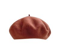 Cappello del basco della lana per le donne Cappelli dell'artista francese | Berretto invernale da pittore, elegante, in lana, regolabile, leggero, morbido, per capelli ricci