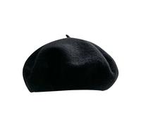 Cappello del basco della lana per le donne Cappelli dell'artista francese | Berretto invernale da pittore, elegante, in lana, regolabile, leggero, morbido, per capelli ricci