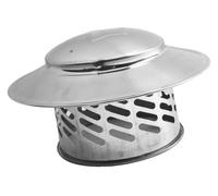 Cappello del camino a ombrello in acciaio inossidabile for una migliore ventilazione e resistenza alle intemperie(110mm(4inch))