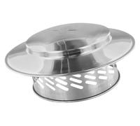 Cappello del camino a ombrello in acciaio inossidabile for una migliore ventilazione e resistenza alle intemperie(160mm(6inch))
