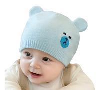 Cappello Della Ragazza Del Ragazzo- Inverno Autunno Tessere Caldo Berretto Con Cute Ear Child Neutral Baby 0-2 anni
