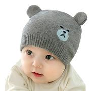 Cappello Della Ragazza Del Ragazzo- Inverno Autunno Tessere Caldo Berretto Con Cute Ear Child Neutral Baby 0-2 anni