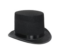 Cappello Derby a tesa larga cappello da bacino alto elegante copricapo festa usura quotidiana mago per bambini mago adulti uomini per bambini Bulk senza scomparto segreto