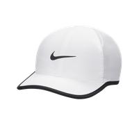 Berretto da tennis Nike Dri-Fit Club Kids' Unstructured Featherlight Cap - Bianco, Nero