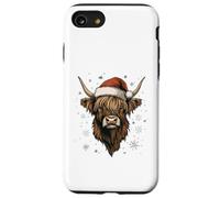 Cappello di Babbo Natale a forma di mucca delle Highland Custodia per iPhone SE (2020) / 7/8