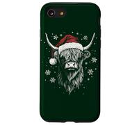 Cappello di Babbo Natale a forma di mucca delle Highland Custodia per iPhone SE (2020) / 7/8