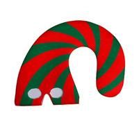 Cappello di Babbo Natale | Accessorio per la testa divertente e carina | Design della copertura del viso per cappello adulto in canna - Per costume invernale per feste e cosplay