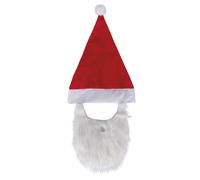 Cappello di babbo Natale con barba, Santa's House