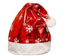 Cappello di Babbo Natale con corna/pupazzo di neve per feste a tema, cappello con pompon per tutte le età, cappello di Babbo Natale per riunioni di famiglia