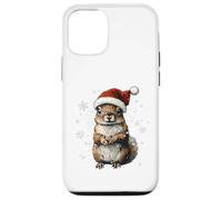 Cappello di Babbo Natale con scoiattolo divertente e carino per amanti degli animali Custodia per iPhone 12/12 Pro