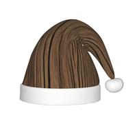 Cappello di Babbo Natale della peluche del grano del legno 1pack comodo cappello di Natale per i favori della festa di Natale misura per gli adolescenti