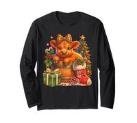 Cappello di Babbo Natale Mooey Xmas Maglia a Manica