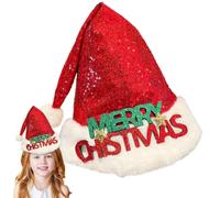 Cappello di Babbo Natale per Natale caldo e confortevole costume per le | Cappelli da Babbo Natale per cosplay, adulti, bambini, uomini, donne, feste, fotografie, sfilate, Capodanno