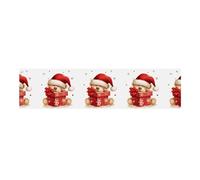 Cappello di Babbo Natale, regalo e buon Natale, grande striscione per feste, da appendere alla parete, sfondo per feste di compleanno, per Capodanno, laurea, matrimonio, festa di compleanno