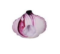 Cappello di cipolla realistico, copricapo decorativo per feste e