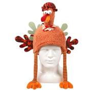 Cappello di con gamba di pollo di Natale, cappello di , cappello di , decorazione per feste di festa, costume da , decorazioni del Ringraziamento, cappello di