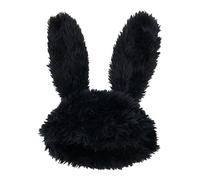 Cappello di Coniglio Peloso | per la Testa Resistente al Caldo e | Cappello di Capelli con Orecchie di Coniglio, per Donne Giovani e Adulti, Uso Quotidiano in Bicicletta Fotografia e