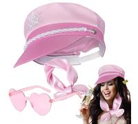 Cappello di costume da immatricolazione del capitano-cappello, Cappello Capitano Yacht | Cappello da skipper bianco per adulti, costume da capitano in barca, accessori per feste per argomenti nautici,