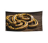 Cappello di Halloween con stampa serpente - Copricapo da strega ripiegabile per festival, feste e feste con tessuto lavabile in lavatrice